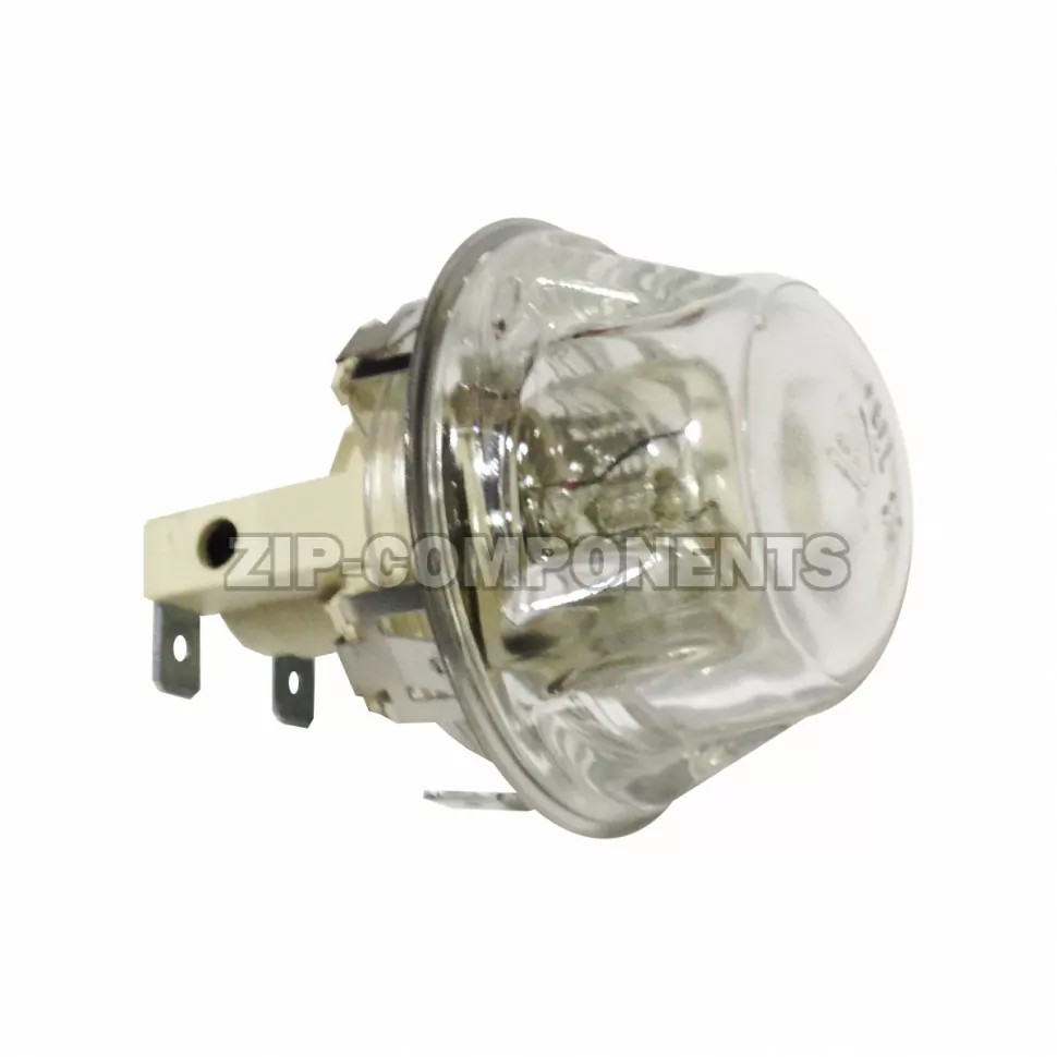 Лампа духовки 25w 230V в сборе с патроном и плафоном для плит INDESIT ARISTON C00078426