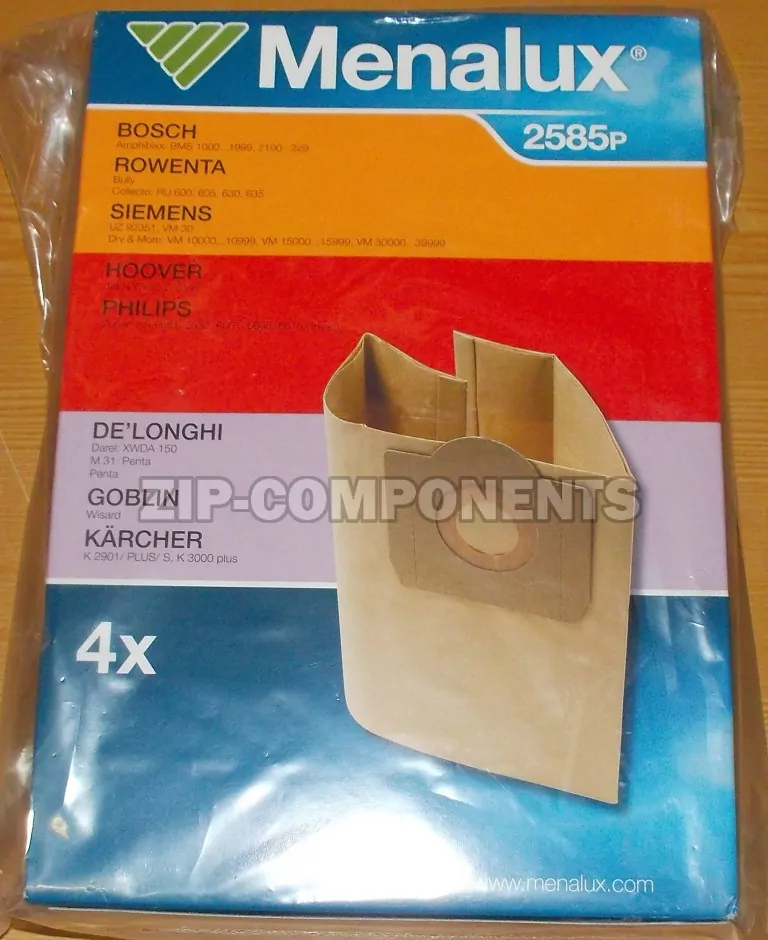 Мешок для пыли Menalux 2585P пылесоса Electrolux 9001961748