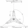 Крестовина барабана СМА DAEWOO DWD-F1013 361A300500 361A300300 4093536