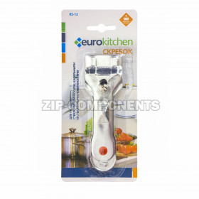 Скребок для чистки стеклокерамики, серебристый Eurokitchen RS-12