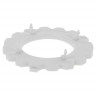 Пластиковое кольцо кубикорезки для кухонного комбайна Bosch 00623944