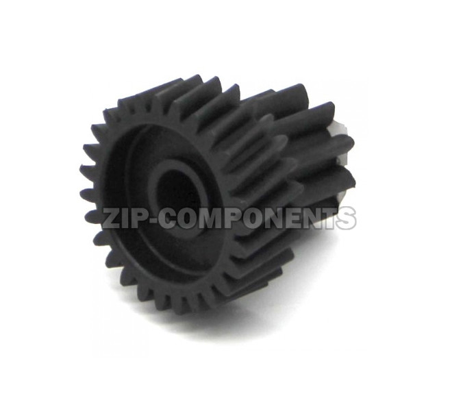 Шестерня для мясорубки Braun G1100/G1300/G1500, Д-49/31мм, зубья 27/10шт. (Косой/прямой)  27.102-BRN, черная