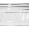 Панель ящика прозрачная 195x430мм холодильника Атлант 774142101100